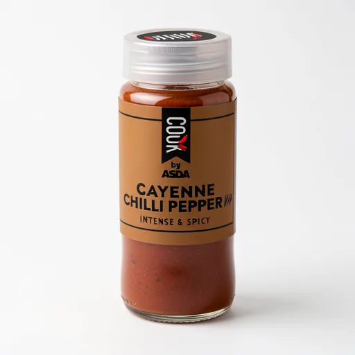 COOK by ASDA Cook Cayenne Chilli Pepper 40g