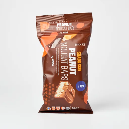 ASDA Peanut Nougat Bars 6 x 38g (228g)