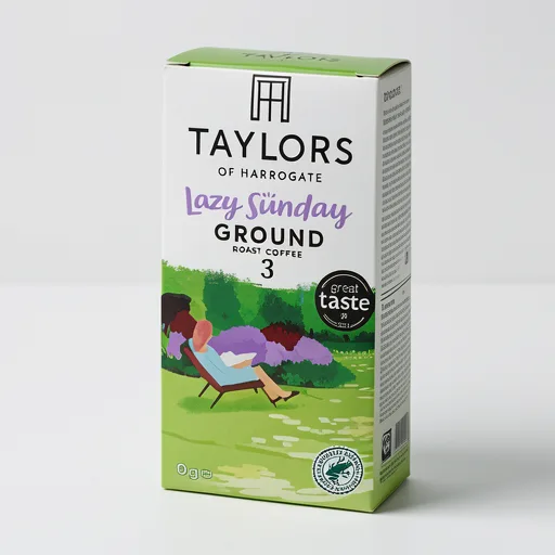 Taylors of Harrogate Lazy Sunday Ground Roast Coffee 200g