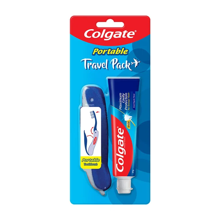Colgate Portable Travel Soft Manual Toothbrush