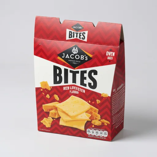 Jacob's Bites Red Leicester Flavour Crackers