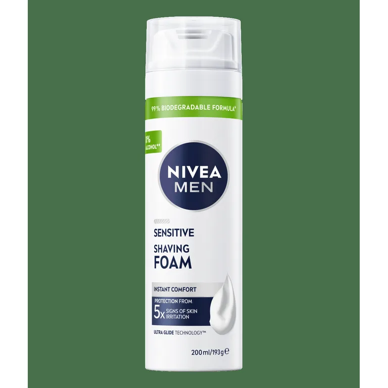 Nivea Men Sensitive Shaving Foam 200ml