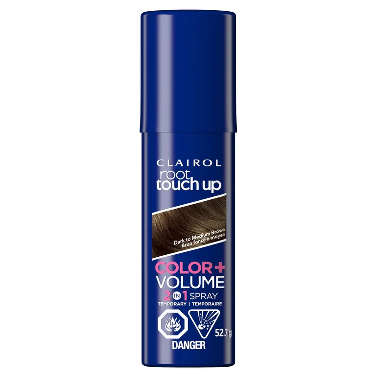 Clairol Root Touch-Up 75ml 2 in 1 Medium Brown Temporary Spray