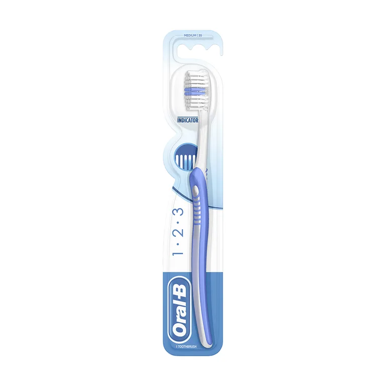 Oral-B 123 Indicator Medium Toothbrush