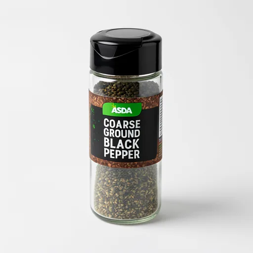 COOK by ASDA Cook Coarse Ground Black Pepper 45g