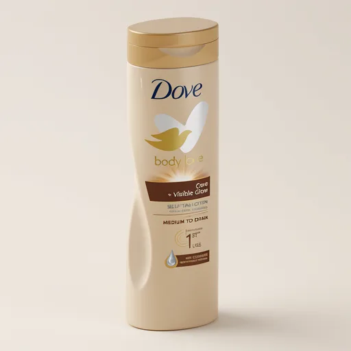 Dove Visible Glow Self Tan Lotion Medium to Dark 400 ml