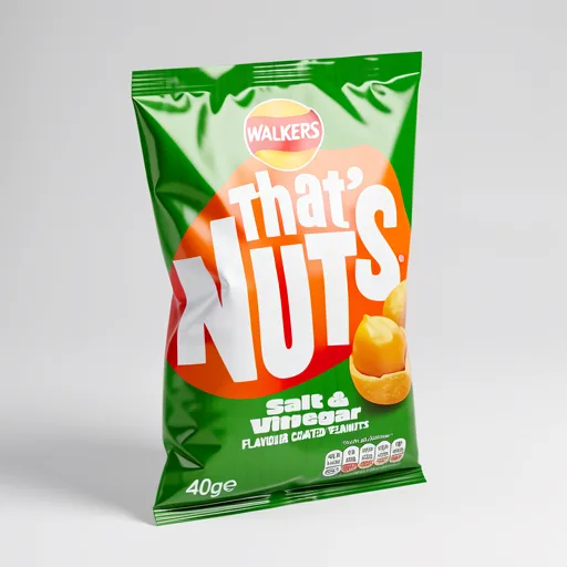 That's Nuts That’s Nuts Walkers Salt & Vinegar Coated Peanuts Grab Bag 40g