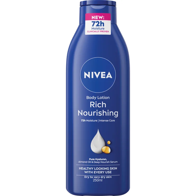 NIVEA Rich Nourishing Body Lotion Dry Skin 250ml