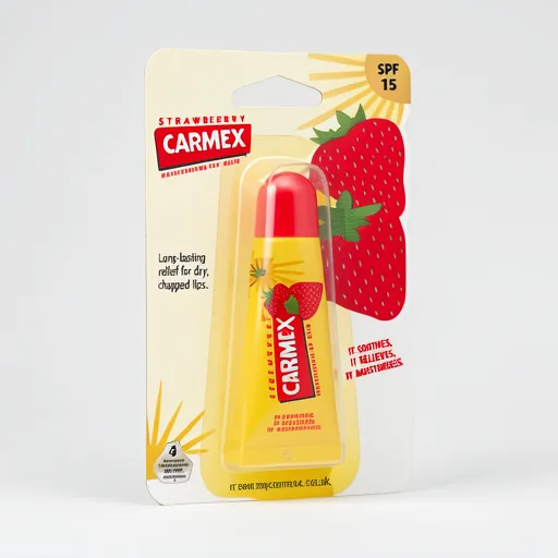 Carmex SPF 15 Strawberry Moisturising Lip Balm 10g