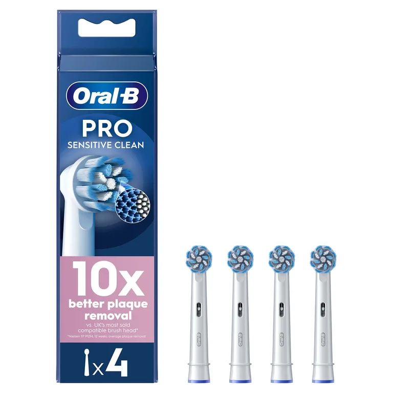 Oral-B Pro Cross Action Toothbrush Heads, 2 Counts