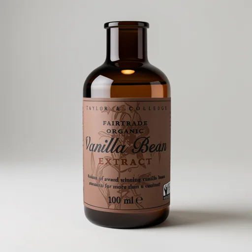Taylor & Colledge Fairtrade Organic Vanilla Bean Extract