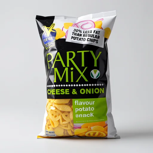 Golden Cross Party Mix Cheese and Onion Flavour Potato Snack 125g