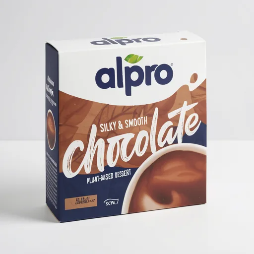 Alpro Chocolate Dairy Free Vegan Soya Dessert 4x125g