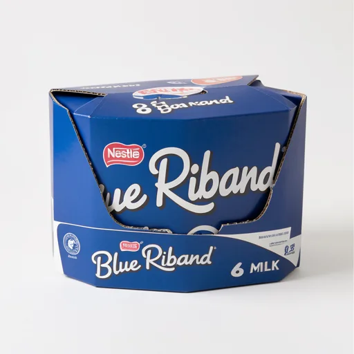 Blue Riband Original Milk Chocolate Wafer Biscuit Bar 6 Pack Multipack 108g