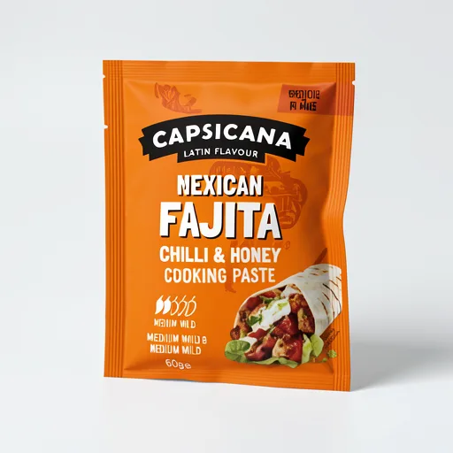 Capsicana Latin Flavour Mexican Style Chilli & Honey Fajita Sizzle Paste 60g