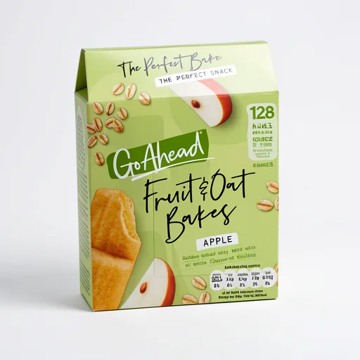 Go Ahead Apple Fruit and Oat Bakes Snack Bars Multipack 