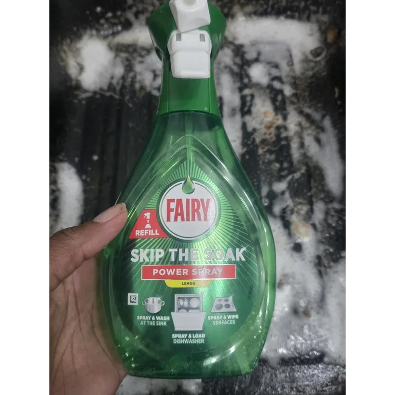 Fairy Skip The Soak Power Spray Lemon   1000ml