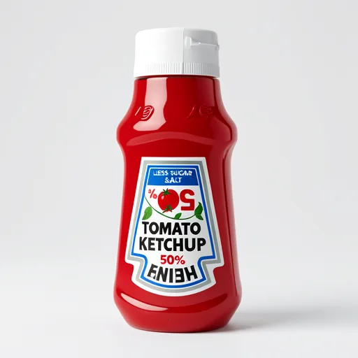 Heinz Tomato Ketchup 50% Less Sugar And Salt