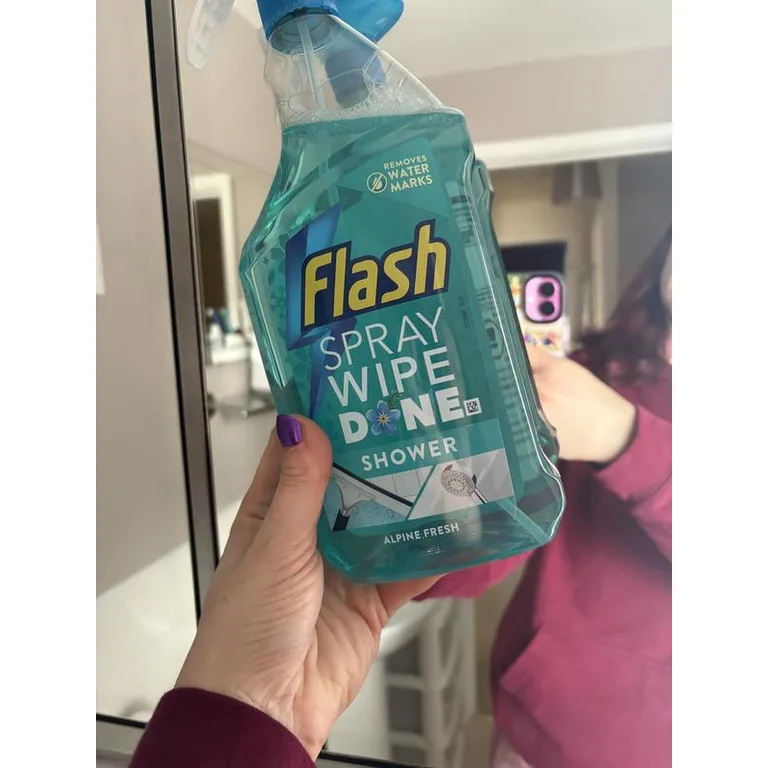 Flash Spray Wipe Done Shower Alpine Fresh Cleaning Spray 800ml