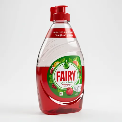 Fairy Clean & Fresh Washing Up Liquid Pomegranate  320ML