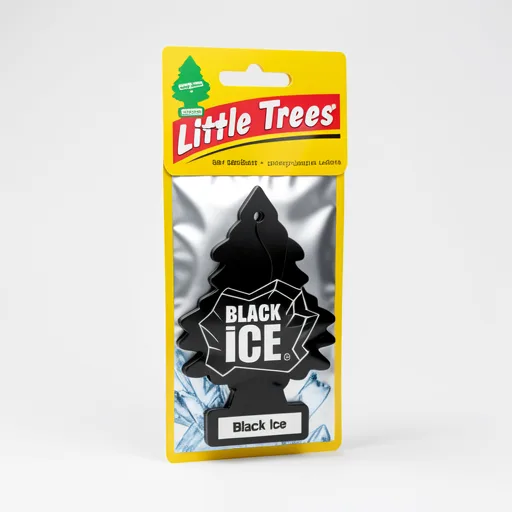Little Trees Black Ice Air Freshener