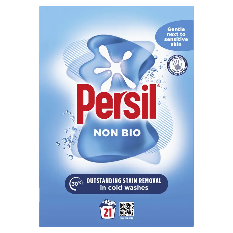 Persil Washing Powder XL Family Pack Non Bio 60 washes (3 kg)