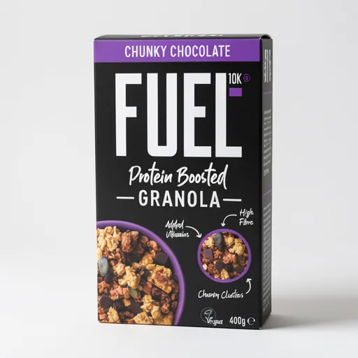 FUEL10K Chocolate Chunks Protein Granola Breakfast Cereal 400g