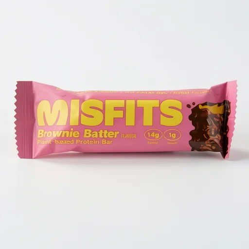 Misfits Brownie Batter Flavour Plant-Based Protein Bar 50g