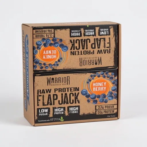 Warrior Raw Honey Berry Protein Flap Jack 75g