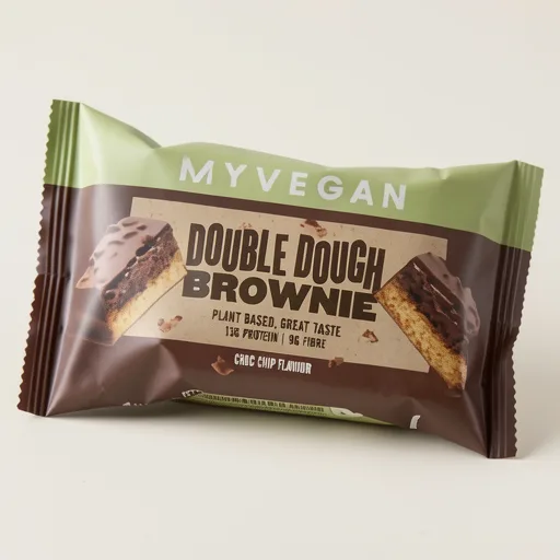 MyVegan Double Dough Brownie Chocolate Chip Flavour 60g