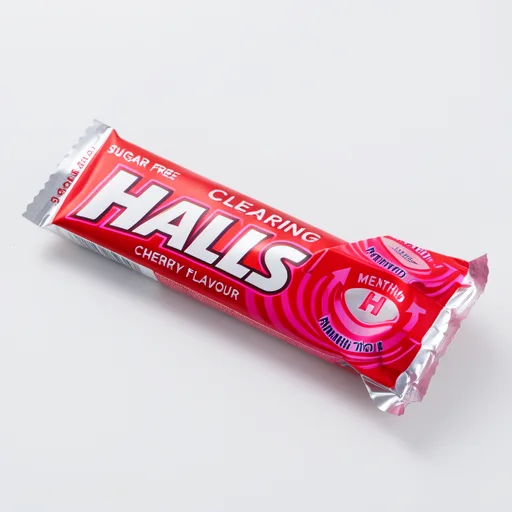 Halls Menthol Action Throat Drops - Cherry 32g