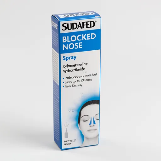 Sudafed Blocked Nose Spray Congestion Relief Lasts Up to 10 Hours 15ml