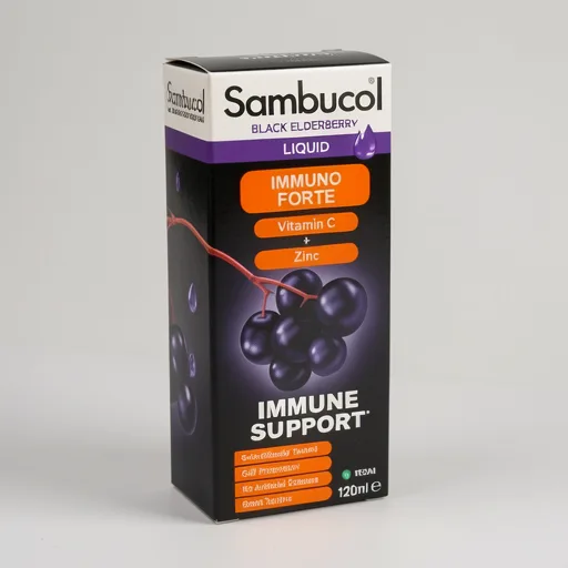Sambucol Black Elderberry Immuno Forte Liquid 120ml