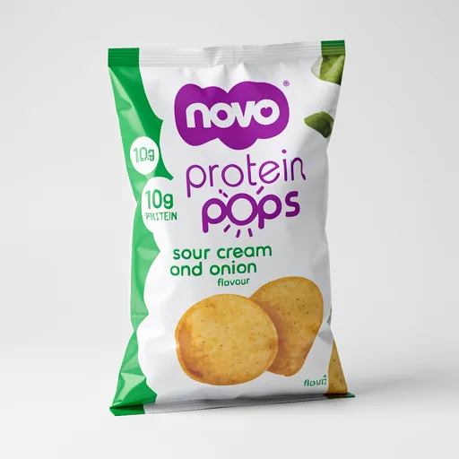 Novo Protein Pops Sour Cream and Onion 45g