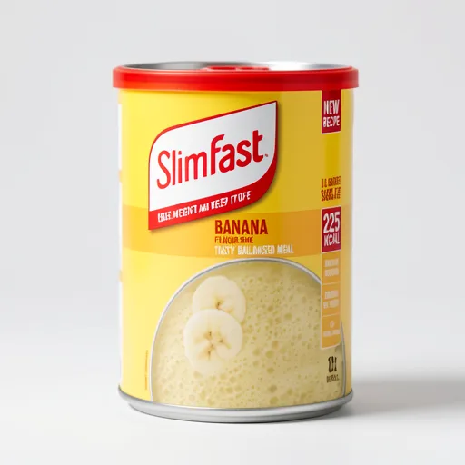 SlimFast Meal Replacement Shake Powder Tin, Banana Flavour, 10 meals, 365g