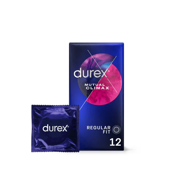 Durex 12 Regular Fit Mutual Climax Condoms