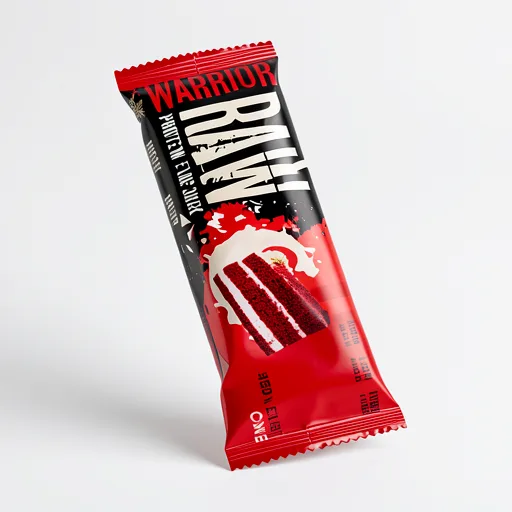 Warrior Raw Protein Flapjack Red Velvet Cake 75g