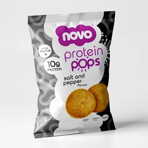 Novo Salt and Pepper Flavour Protein Pops 45g