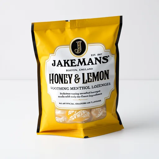 Jakemans Honey & Lemon Soothing Menthol Lozenges 160g