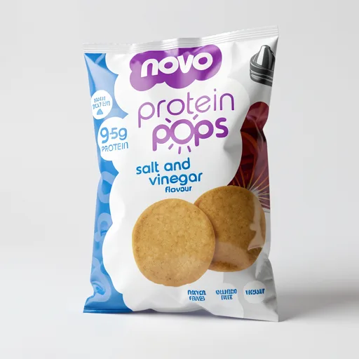 Novo Protein Pops Salt & Vinegar 45g