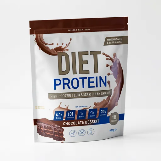 Applied Nutrition Diet Protein Powder Chocolate Dessert 450g