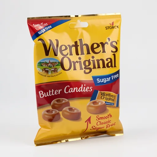 Werthers Sugar Free Butter Candies 80g