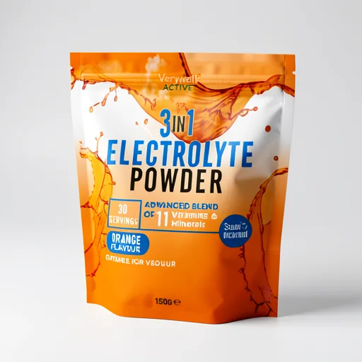Verywell Active Orange Flavour 3in1 Electrolyte Powder 150g
