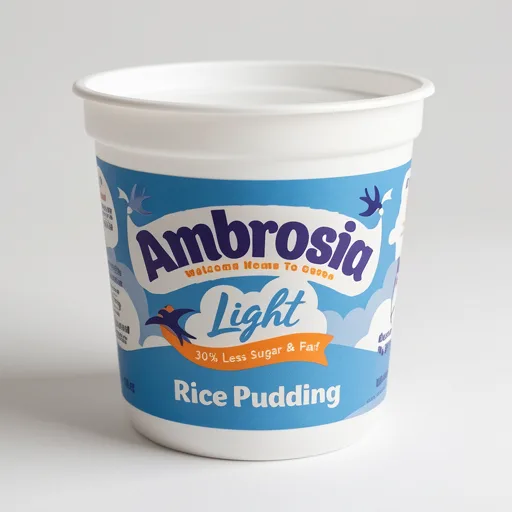 Ambrosia Light Rice Pudding Pot 150g