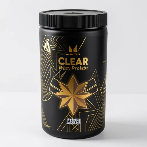 MyProtein Marvel Clear Whey Protein Captain Marvel Orange, Mango & Tropical 10 Servings