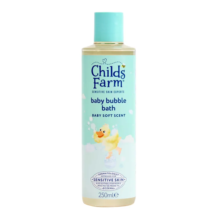 Childs Farm Baby Bedtime Bubble Bath Baby Soft Scent for Newborns & Sensitive Skin 250ml