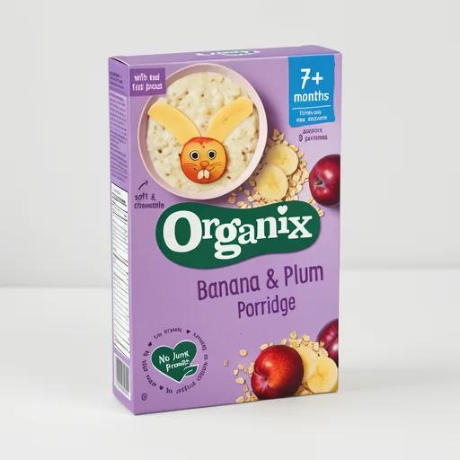 Organix Banana & Plum Porridge