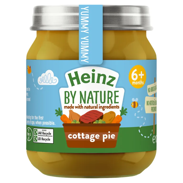 Heinz Cottage Pie Baby Food Jar 120g
