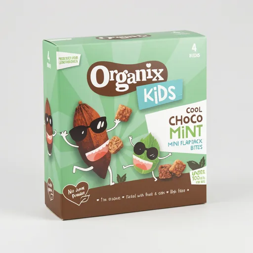 Organix Kids 4 Cool Choco Mint Mini Flapjack Bites