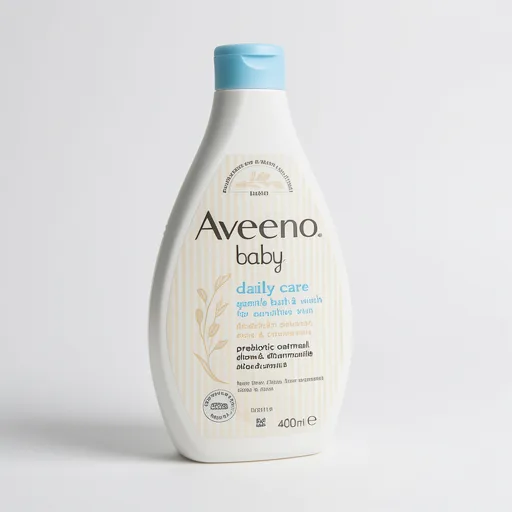 Aveeno Baby Gentle Bath & Wash Baby Bath For Sensitive Skin 400ml